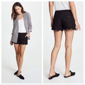 Club Monaco Scalloped Shorts